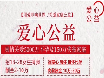 蒸湘捐卵助孕生子 爱心志愿者招募